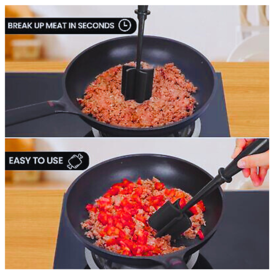 Versatile Meat Processor & Potato Crushing Tool – The Ultimate Kitchen Companion