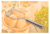Smoother Purées, Fewer Strokes – Curved Wire Masher