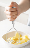 Smoother Purées, Fewer Strokes – Curved Wire Masher