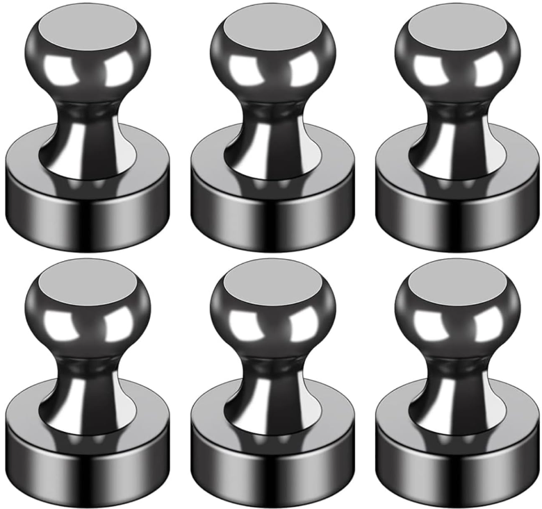 12Pcs Compact Magnetic Holders – Strong & Durable