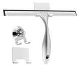 Durable Window Blade for Streak-Free Cleaning with 2 Adhesive Hooks