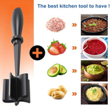 Versatile Meat Processor & Potato Crushing Tool – The Ultimate Kitchen Companion
