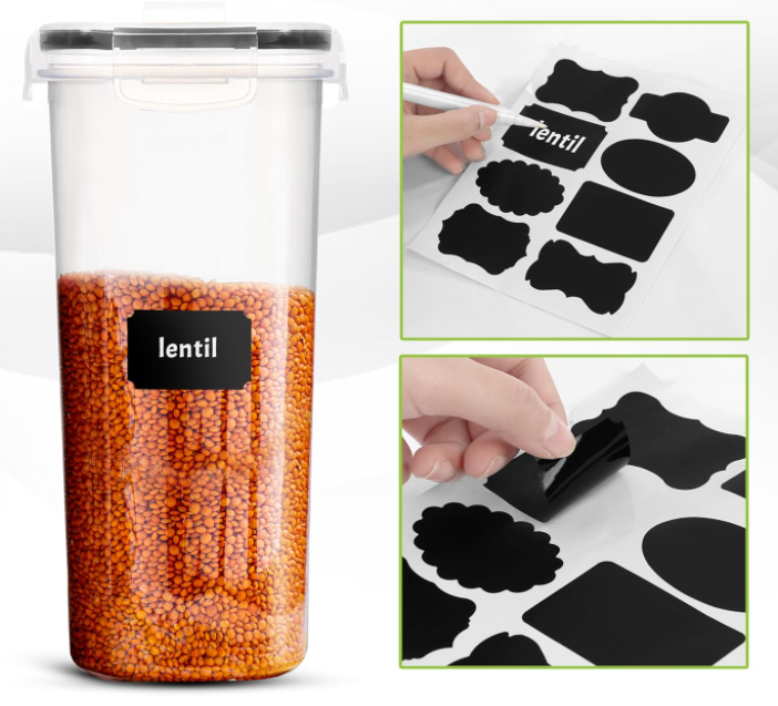 24-Piece Airtight Food Storage Set: Keep Your Pantry Fresh and Organized