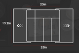 Durable Kitchenware Tray: Compact Organizer for Tidy Kitchen Drawers
