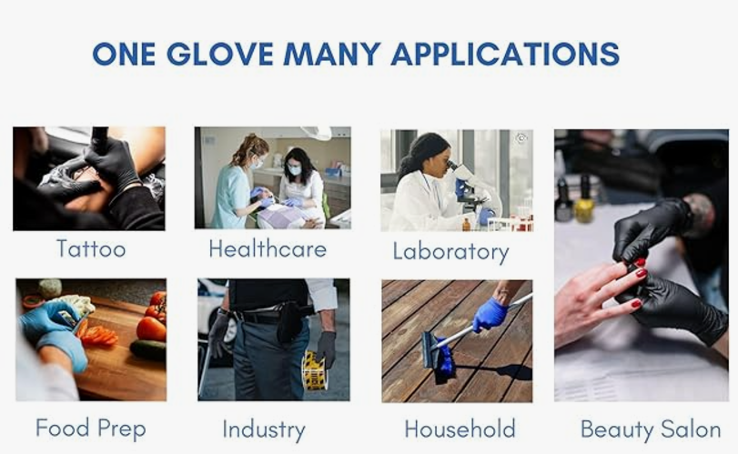 Advanced Nitrile Safety Gloves for Secure Handling