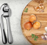 Durable Stainless Steel Garlic Mincer for Effortless Crushing