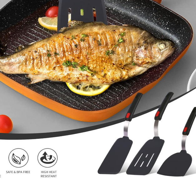 The Ultimate Food Turners for Every Kitchen (3 piece)
