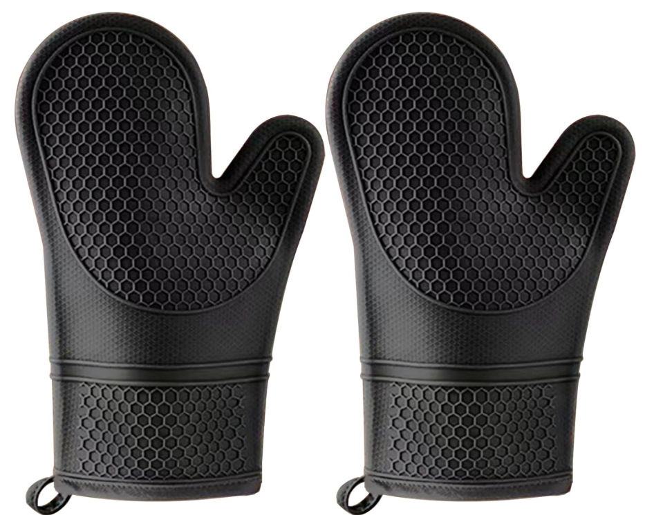 Heat-Resistant Silicone Mitts for Safe Cooking