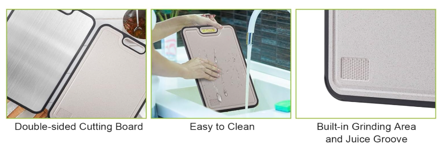 Eco-Conscious 15×10 Inch Board – Ideal for All Kitchen Tasks