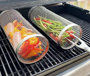 Rotisserie Grill Basket: Ideal for Even Cooking and Grilling
