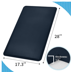 Premium Non-Slip Kitchen Mat 1/2" Thick for Slip-Free Cooking
