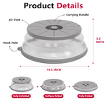 Multi-Use Splatter Protector with Colander