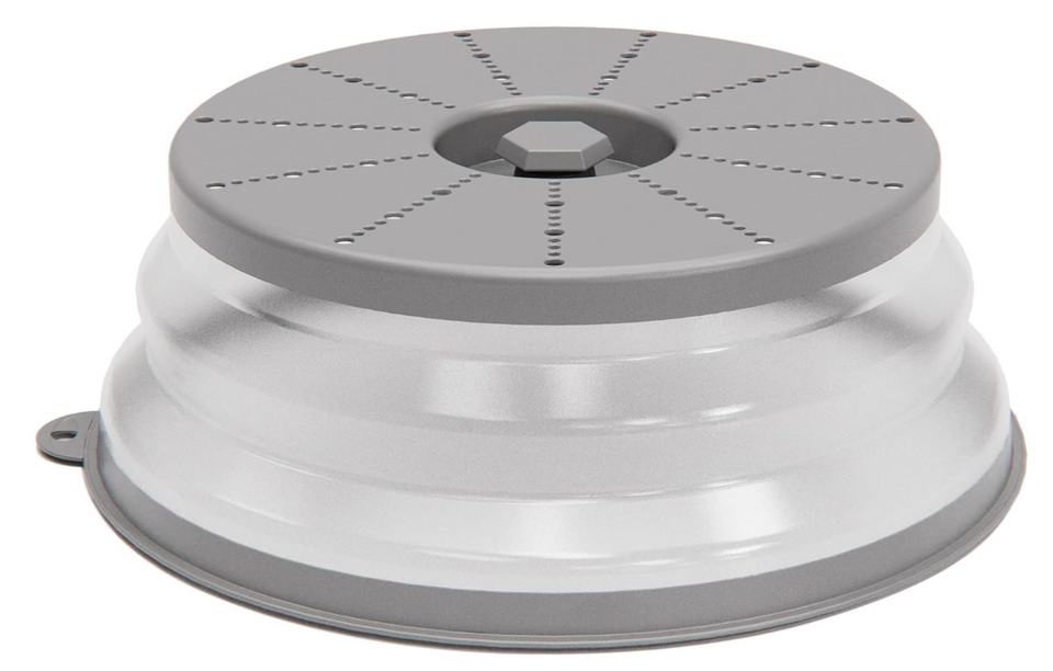 Multi-Use Splatter Protector with Colander