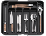 Durable Kitchenware Tray: Compact Organizer for Tidy Kitchen Drawers
