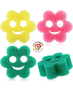 Multi-Purpose Kitchen Scrubber – Durable, Reusable Dish and Surface Cleaner