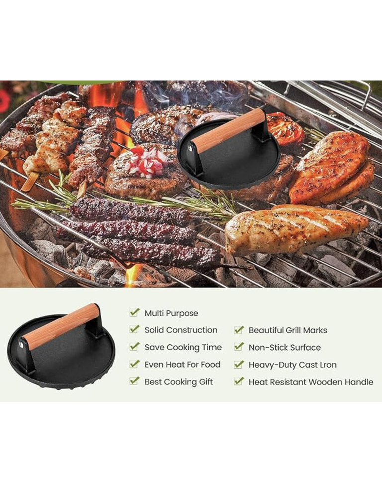 Grill Flattening Weight: Perfect Sear, Every Time