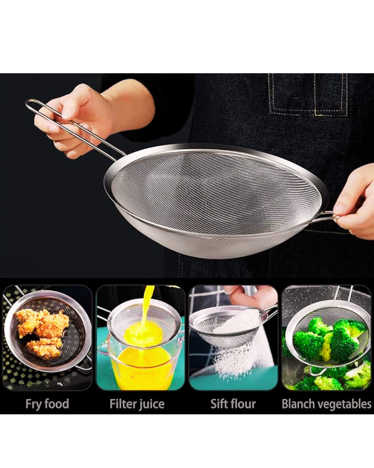 Professional Fine Gauze Strainers – Ideal for Chefs & Home Cooks