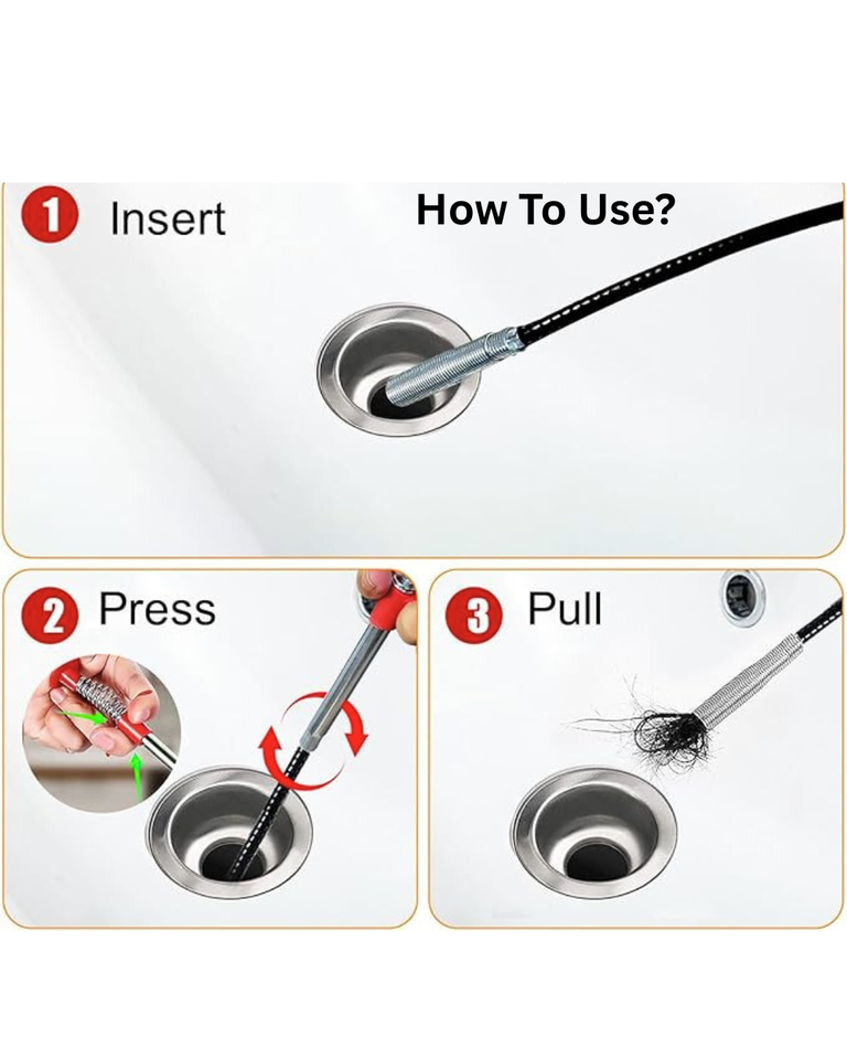 Drain Auger for Sewer Lines – Clears Clogs Fast and Easy