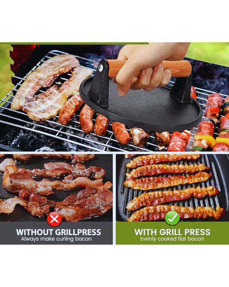 Grill Flattening Weight: Perfect Sear, Every Time