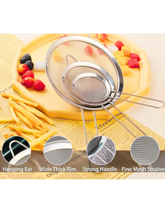 Professional Fine Gauze Strainers – Ideal for Chefs & Home Cooks
