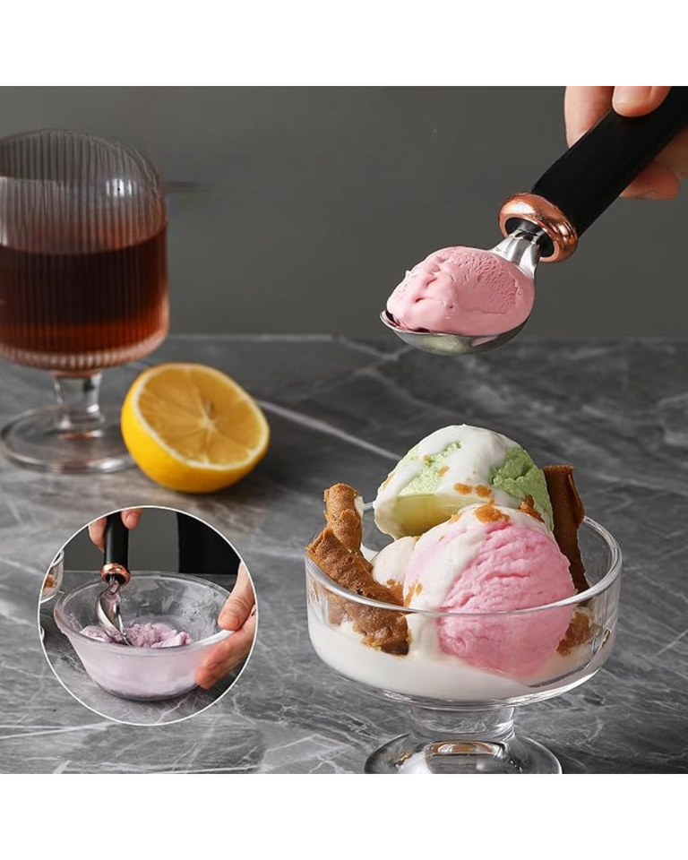 Scoop Spoon – Perfect for Ice Cream, Melon, and Sorbet