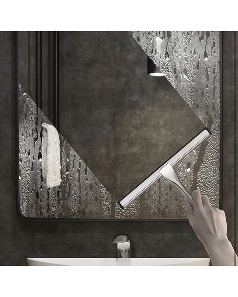 Durable Window Blade for Streak-Free Cleaning with 2 Adhesive Hooks