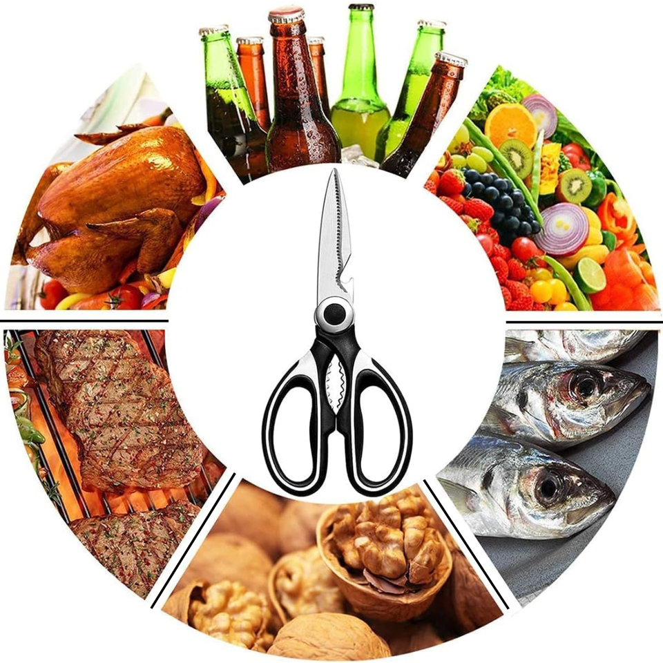 Heavy Duty Kitchen Shears for Precise Cutting