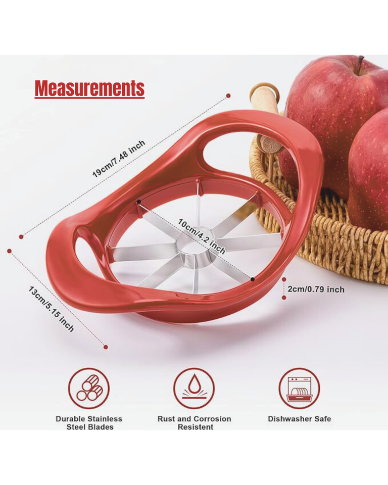 Dual-Function Push Slicer – Slice & Core in One Press