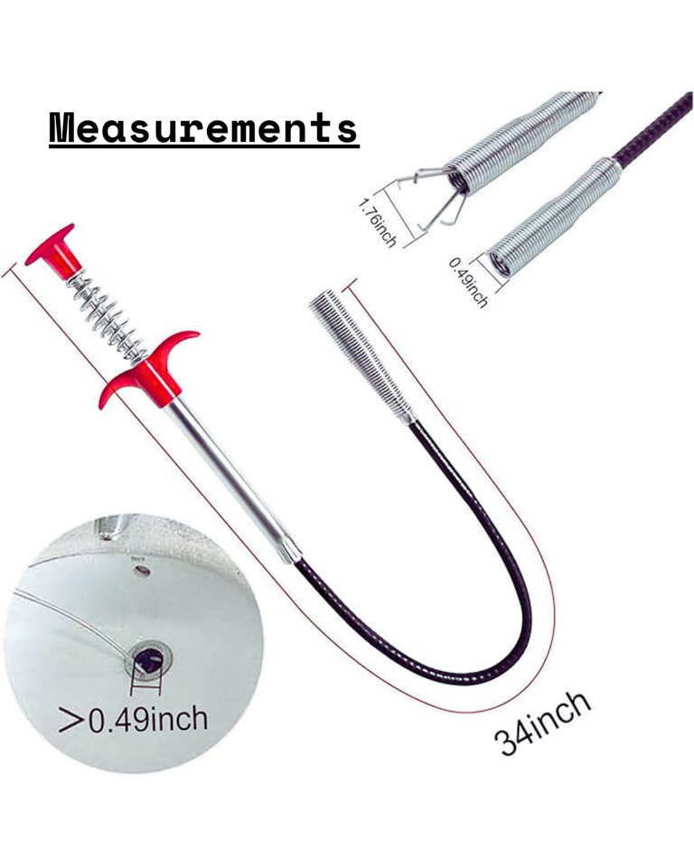 Drain Auger for Sewer Lines – Clears Clogs Fast and Easy