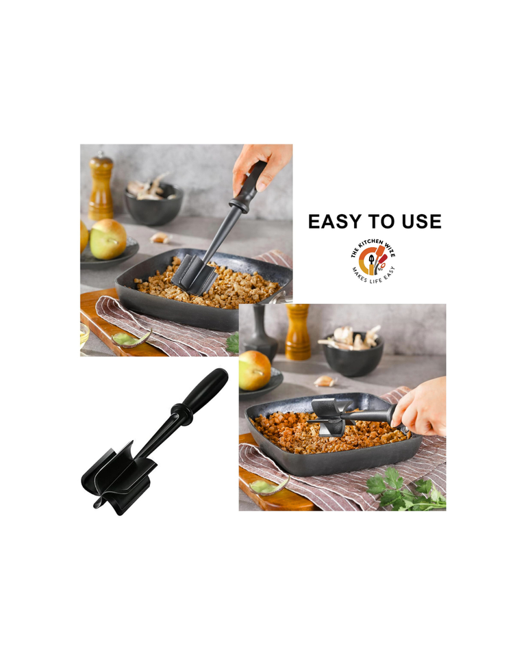 Versatile Meat Processor & Potato Crushing Tool – The Ultimate Kitchen Companion